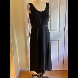 Kate Sylvester black denim dress